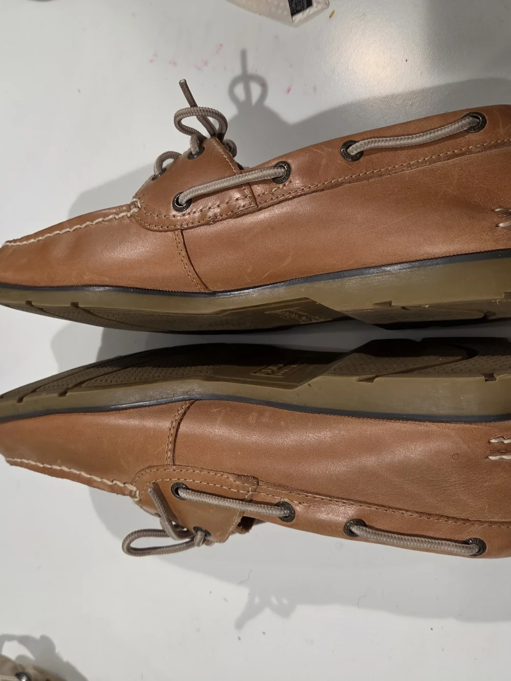 Sperry Authentic Original 2-Eye Leather Boat Shoes Brown Men’s 13